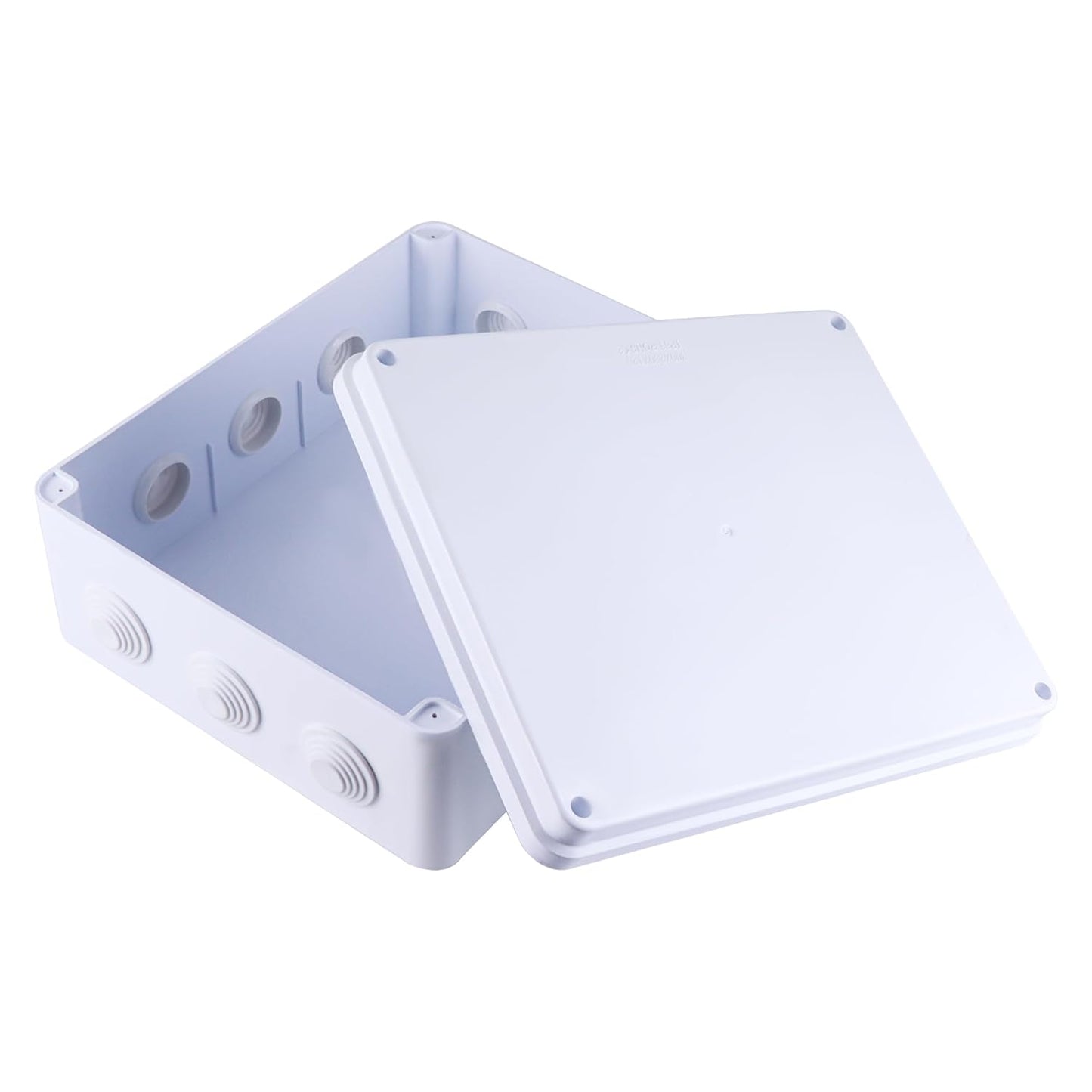 Junction Box ABS Plastic Project Boxes Outdoor IP65 Waterproof Dustproof Electrical Box for Electronics White