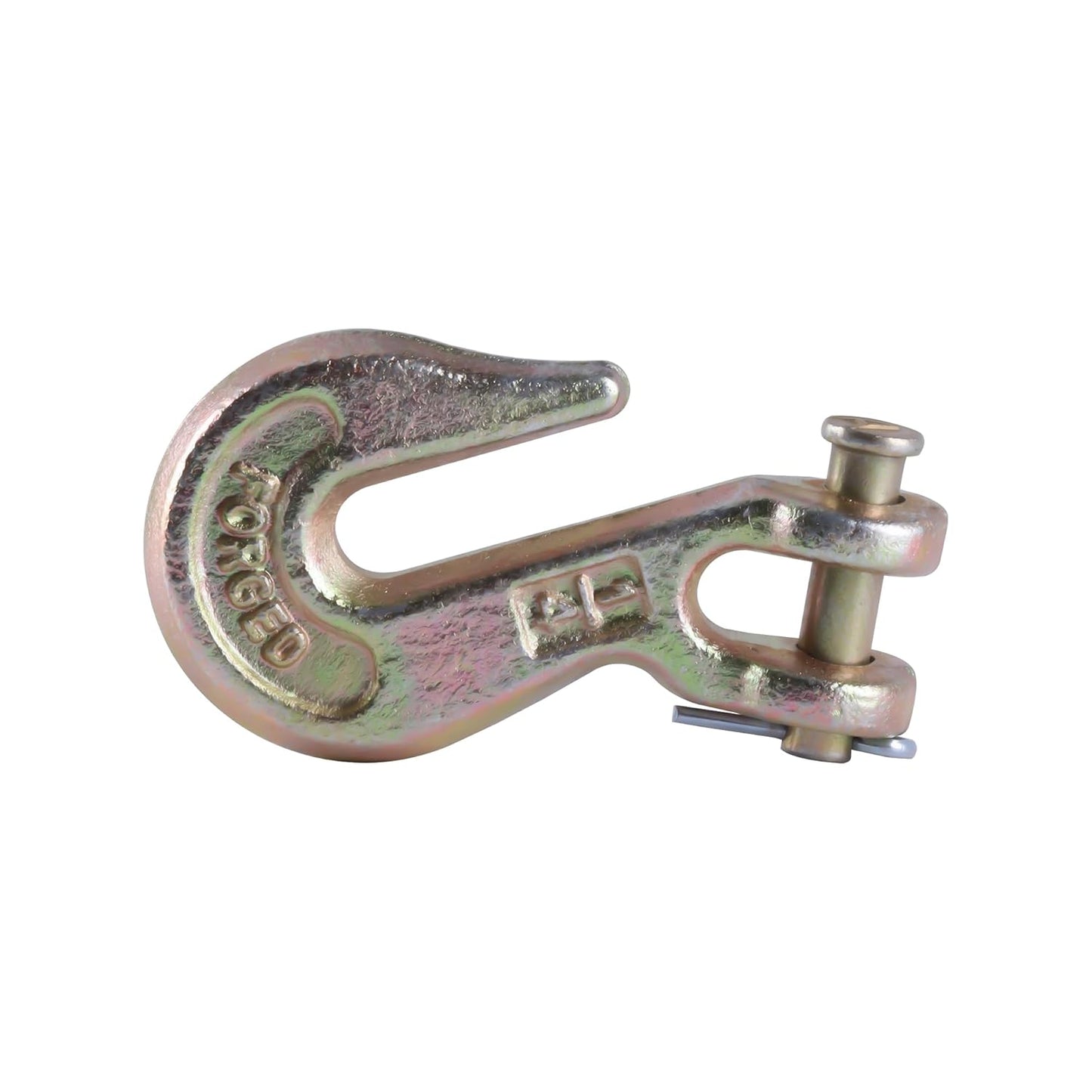 Clevis Grab Hooks,G70 Heavy Duty Chain Hook Alloy Steel  Tow Hook for Truck Trailer Tow Chain Transport