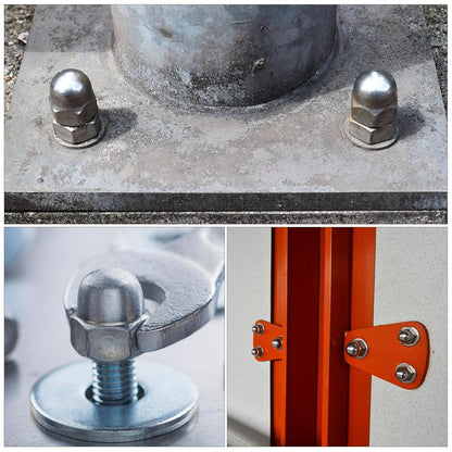 Acorn Cap Nuts,  Hex Acorn Bolt Covers, Dome Head Hex Nuts, Hardware Nuts for General Fastening Applications