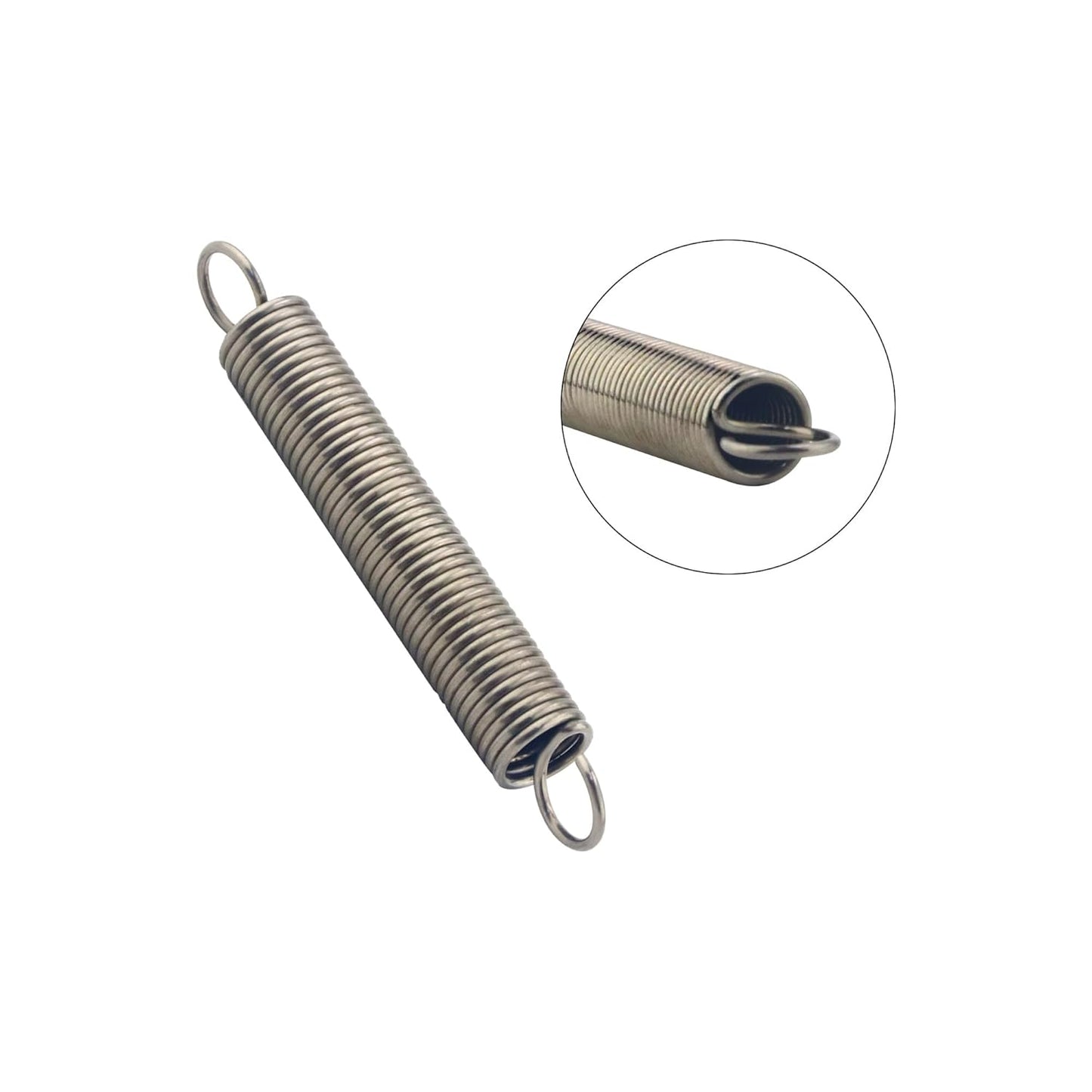 Extension Spring 10 Pcs Stainless Steel Dual Hook Tension Spring