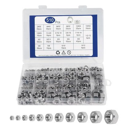 Hardware Nuts , Hex Nuts, Hex Nut Set Hardware for Classified Instruments