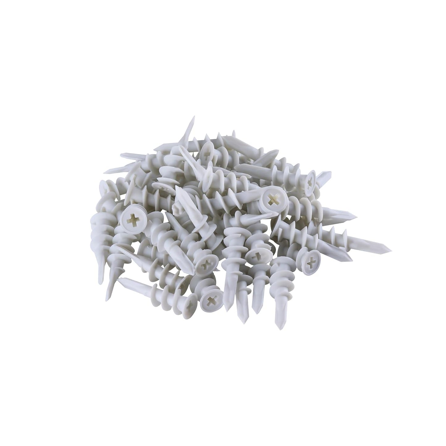 Drywall Anchors and Screws Kit 100pcs, Multi-Size Wall Screws and Anchors Drywall, Anchors and Screws Kit