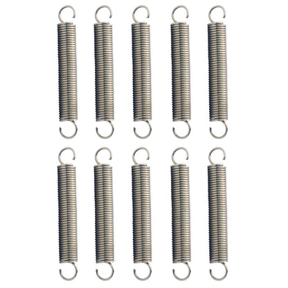 Extension Spring 10 Pcs Stainless Steel Dual Hook Tension Spring