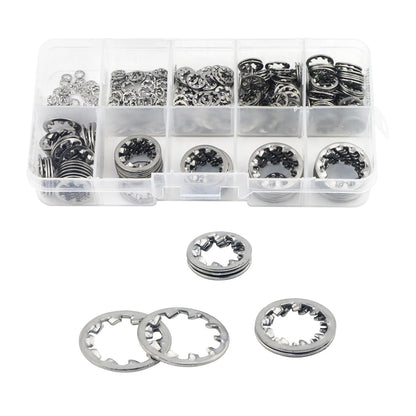 Internal Tooth Star Lock Washers Assortment Kit