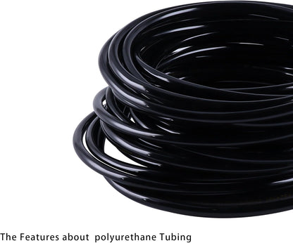 Airline Tubing 1pcs, Polyurethane Air Hose, Air Lines for Compressor, Air Compressor Transfer Tube for Hydraulic Braking Systems