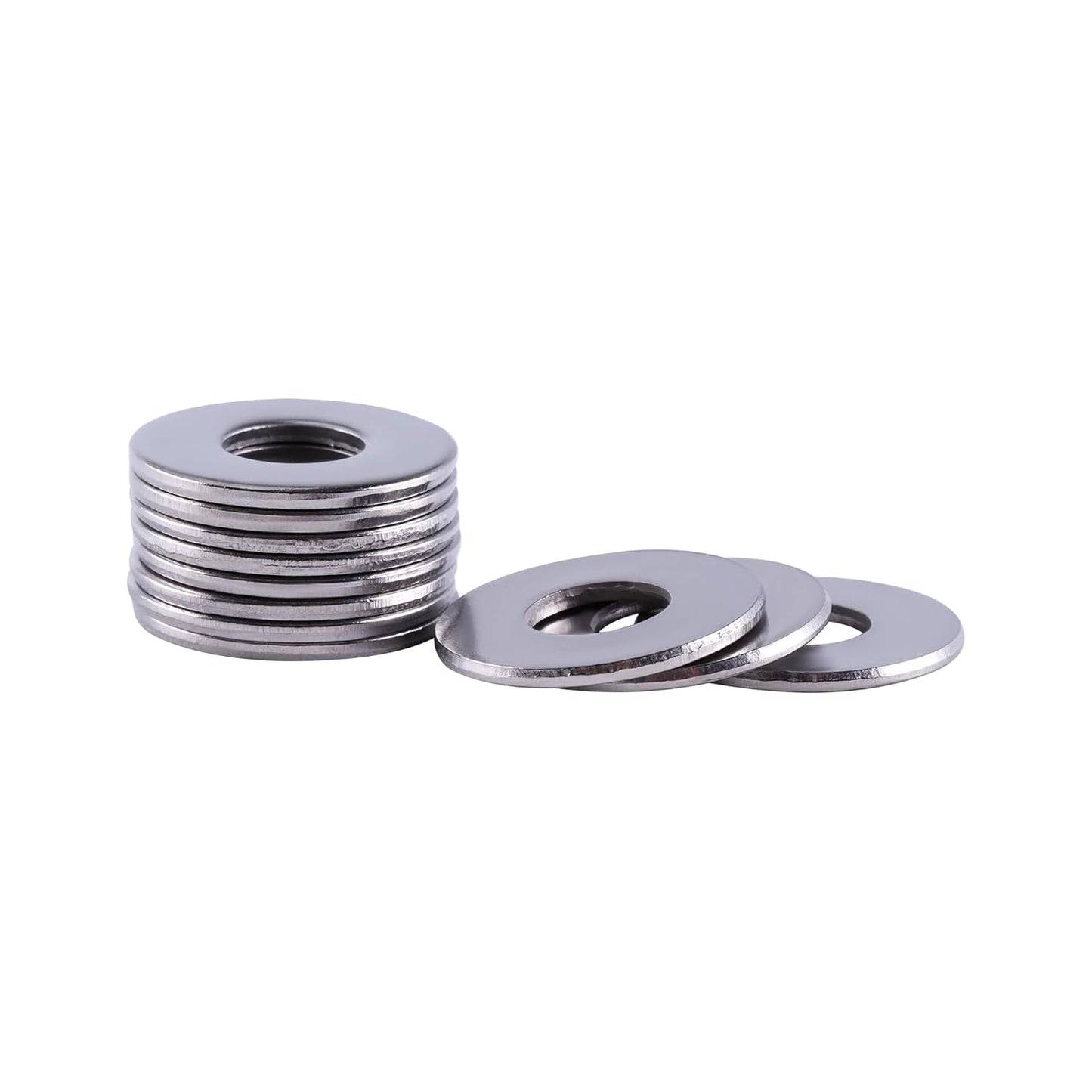 Flat Washers, Stainless Steel Fender Washer, Metal Washers for Bolts and Screws